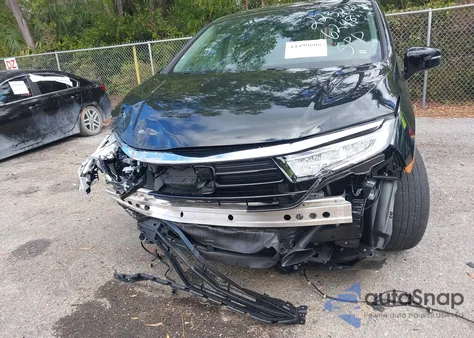 2023 Honda Odyssey Elite from USA, damaged, VIN 5FNRL6H90PB046248